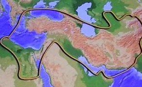 karta över persienriket